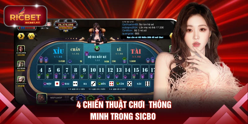 4 chiến thuật chơi thông minh trong Sicbo